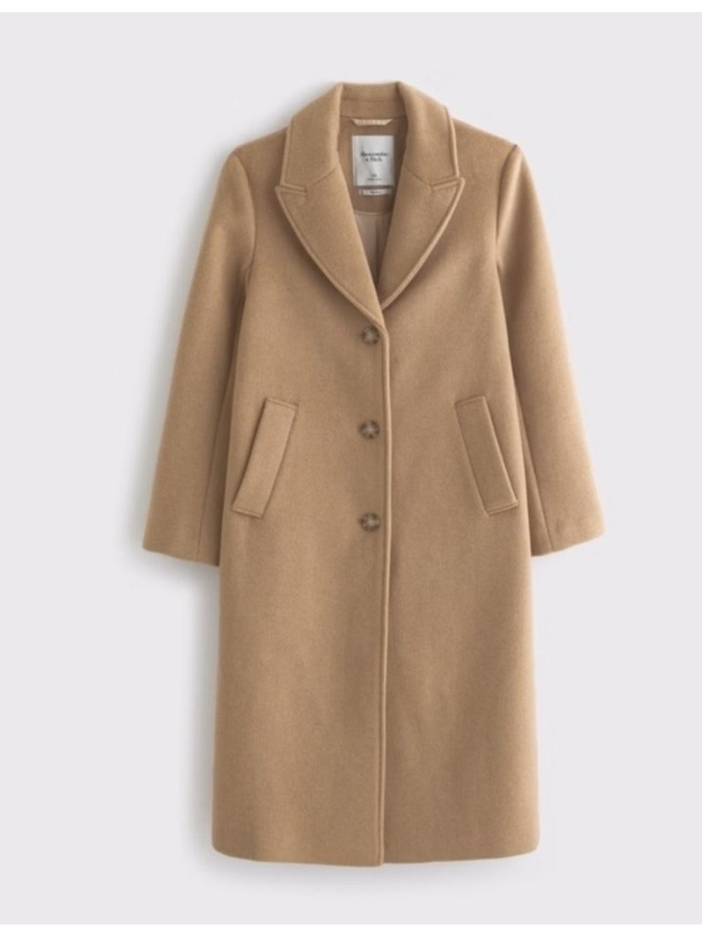 Abercrombie & Fitch - Wool-Blend A&F Dad Coat